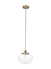 Gallery Home Antique Brass Camberley Pendant Ceiling Light - Image 5 of 7