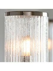 Gallery Home Bright Nickel Henbury 5 Pendant Ceiling Light - Image 4 of 8