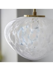 Gallery Home Satin Brass Mali 1 Light Pendant Ceiling Light - Image 4 of 9