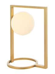 Gallery Home Brushed Gold Teo Table Lamp - Image 6 of 7