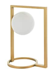 Gallery Home Brushed Gold Teo Table Lamp - Image 7 of 7