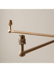 Gallery Home Brass Santiago 5 Light Pendant Ceiling Light - Image 6 of 8