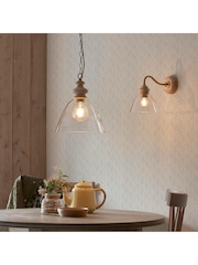 Gallery Home Natural Ash Cotswold 1 Light Pendant Ceiling Light - Image 4 of 6