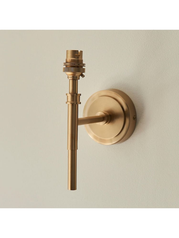 Gallery Home Brushed Brass Chester Wall Light - Image 1 of 3