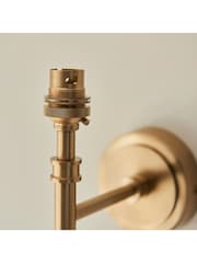 Gallery Home Brushed Brass Chester Wall Light - Image 2 of 3