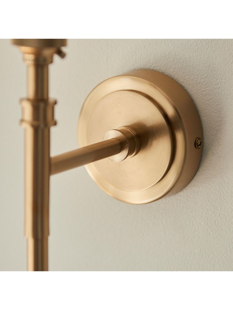 Gallery Home Brushed Brass Chester Wall Light - Image 2 of 3