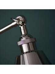 Gallery Home Bright Nickel Hal Table Lamp - Image 7 of 9