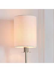 Gallery Home Bright Nickel Sancerre Wall Light - Image 2 of 6