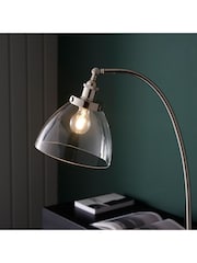Gallery Home Bright Nickel Hansen Floor Lamp - Image 5 of 7