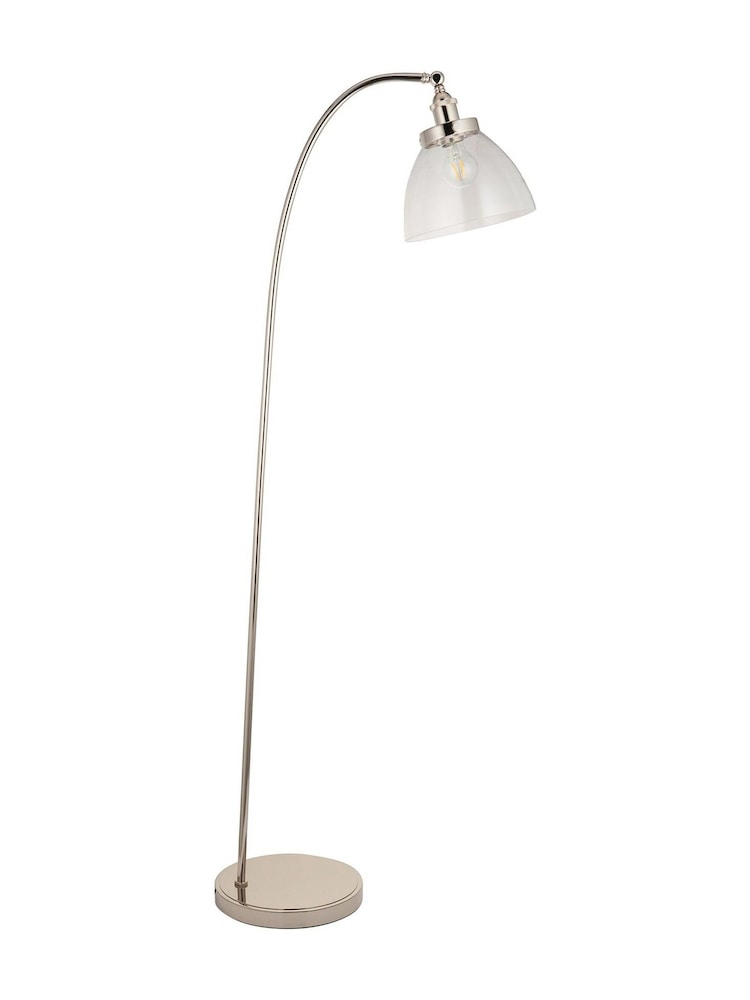 Gallery Home Bright Nickel Hansen Floor Lamp - Image 5 of 5