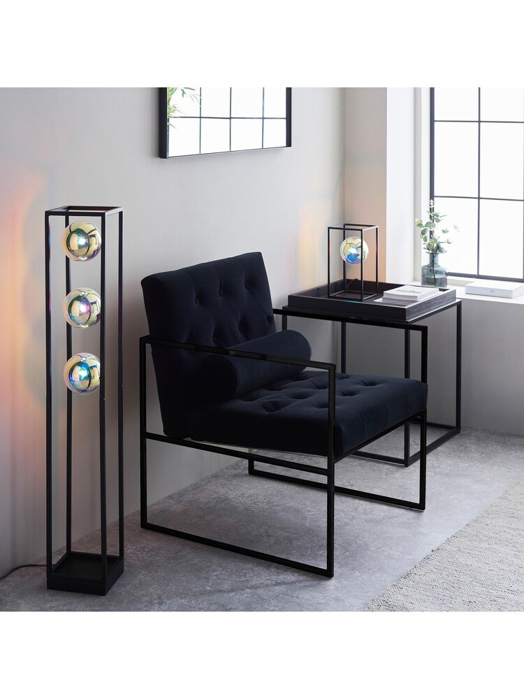 Gallery Home Black Kinjo Floor Light - Image 1 of 6