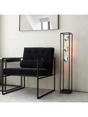 Gallery Home Black Kinjo Floor Light - Image 5 of 6