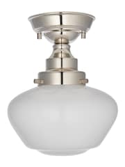 Gallery Home Bright Nickel Camberley 1 Light Ceiling Light - Image 4 of 4