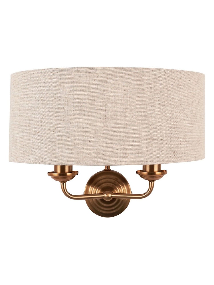 Gallery Home Vintage Brass Highclere Wall Light - Image 6 of 6