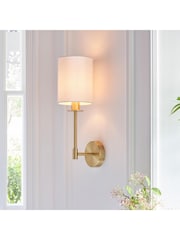 Gallery Home Satin Brass Sancerre Wall Light - Image 5 of 6