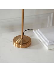 Gallery Home Vintage Brass Highclere Table Lamp - Image 4 of 7