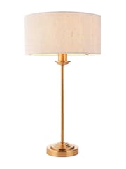 Gallery Home Vintage Brass Highclere Table Lamp - Image 5 of 7