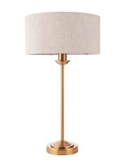 Gallery Home Vintage Brass Highclere Table Lamp - Image 6 of 7
