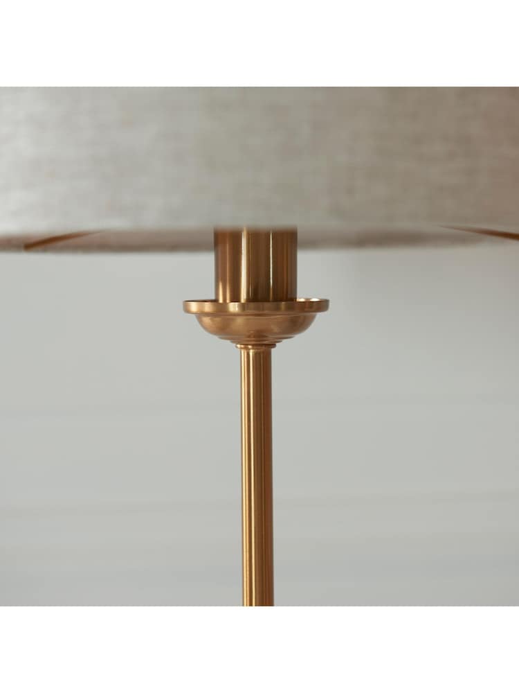 Gallery Home Vintage Brass Highclere Table Lamp - Image 7 of 7