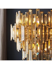 Gallery Home Gold Viviana 15 Light Pendant Ceiling Light - Image 3 of 9