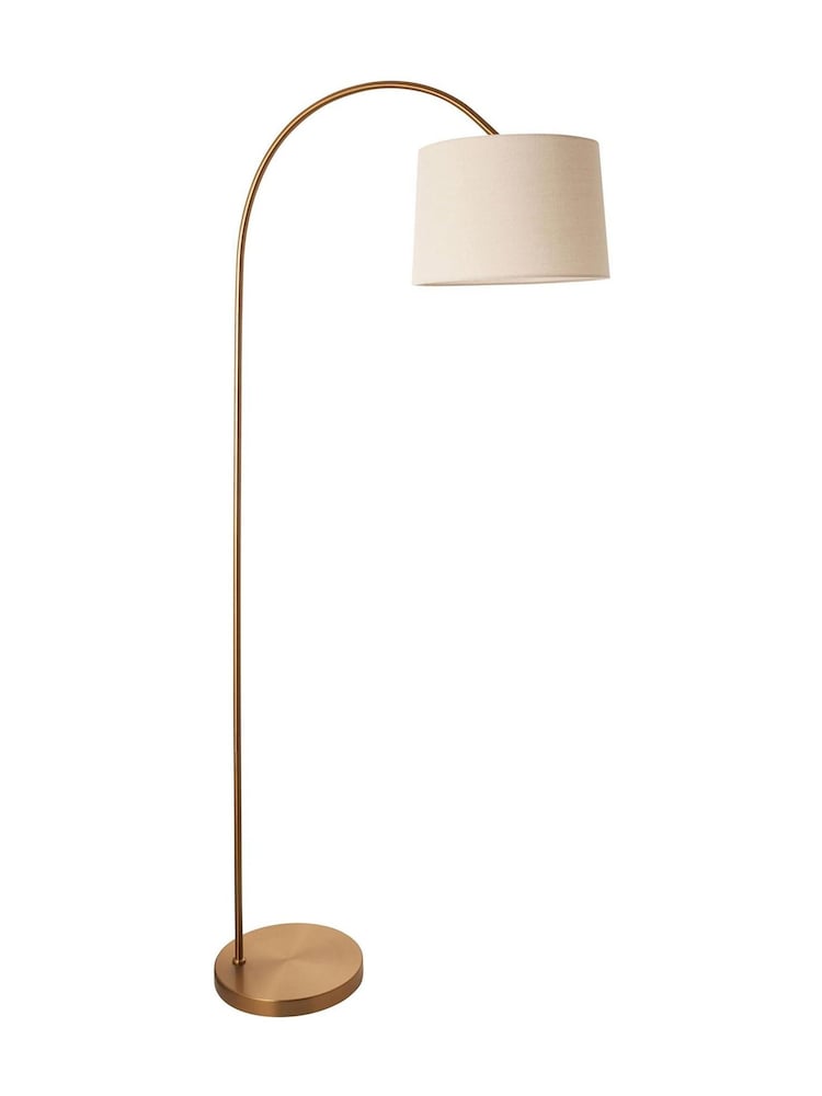 Gallery Home Warm Brass Carlson Floor Light - Image 5 of 5