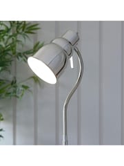 Gallery Home Bright Nickel Classic Flexi Floor Light - Image 2 of 8