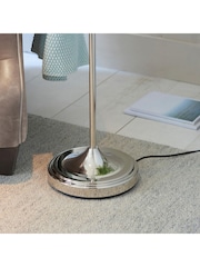 Gallery Home Bright Nickel Classic Flexi Floor Light - Image 4 of 8