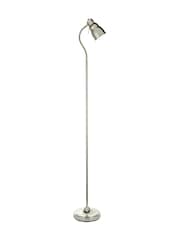 Gallery Home Bright Nickel Classic Flexi Floor Light - Image 6 of 8
