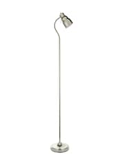 Gallery Home Bright Nickel Classic Flexi Floor Light - Image 8 of 8