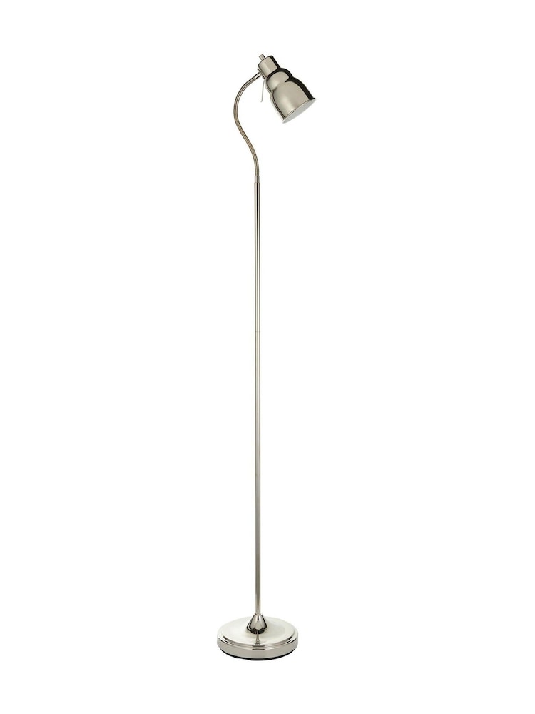 Gallery Home Bright Nickel Classic Flexi Floor Light - Image 8 of 8
