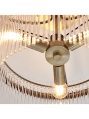 Gallery Home Antique Brass Marietta Light 3 Ceiling Light - Image 4 of 8