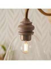 Gallery Home Natural Ash Cotswold Wall Light - Image 3 of 6