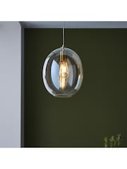 Gallery Home Satin Brass Kelda Shaped Pendant Ceiling Light - Image 4 of 8