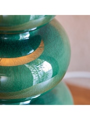 Gallery Home Gloss Green Monroe Table Lamp - Image 2 of 5
