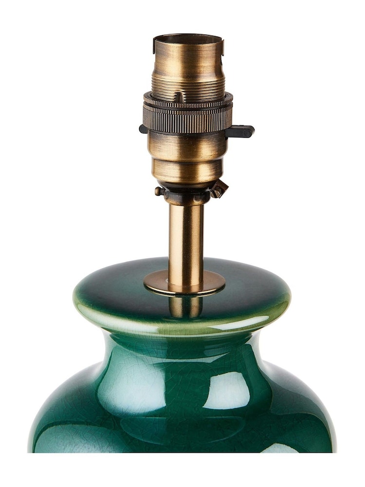 Gallery Home Gloss Green Monroe Table Lamp - Image 5 of 5