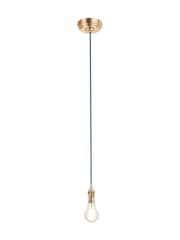 Gallery Home Blue Eltham Pendant Ceiling Light - Image 1 of 3