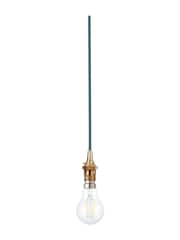 Gallery Home Blue Eltham Pendant Ceiling Light - Image 2 of 3