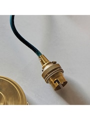 Gallery Home Blue Eltham Pendant Ceiling Light - Image 3 of 3