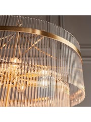 Gallery Home Antique Brass Marietta 16 Light Pendant Ceiling Light - Image 4 of 8