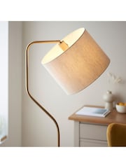 Gallery Home Brass Clement Floor Light - Image 3 of 7