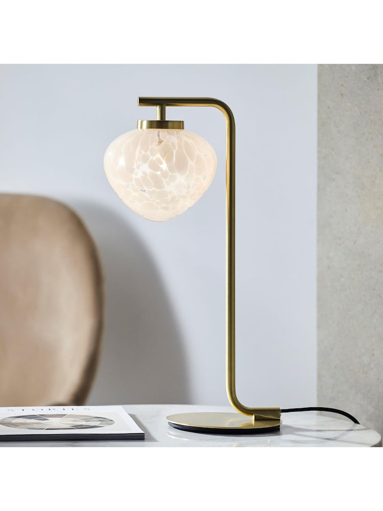 Gallery Home Satin Brass Mali Table Lamp - Image 1 of 7
