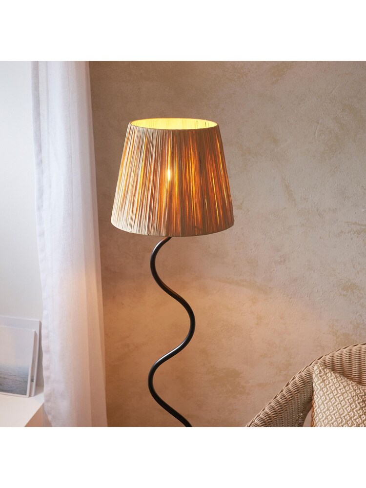 Gallery Home Black Wriggle Floor Light - Image 2 of 6