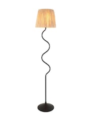Gallery Home Black Wriggle Floor Light - Image 6 of 6