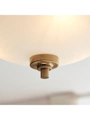Gallery Home Brass Welles 3 Light Ceiling Light - Image 5 of 7