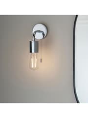 Gallery Home Chrome Modern Wall Light - Image 1 of 6