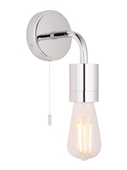 Gallery Home Chrome Modern Wall Light - Image 5 of 6