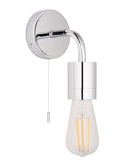 Gallery Home Chrome Modern Wall Light - Image 6 of 6