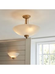 Gallery Home Brass Welles Wall Light - Image 3 of 7