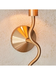 Gallery Home Aged Brass Wriggle Wall Light - Image 3 of 7