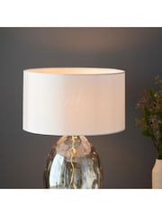 Gallery Home Champagne Elin Dimple Table Lamp - Image 3 of 5